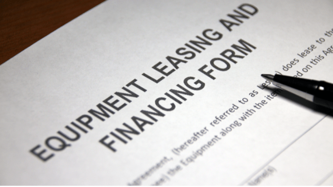 Equipment Finance Agreements